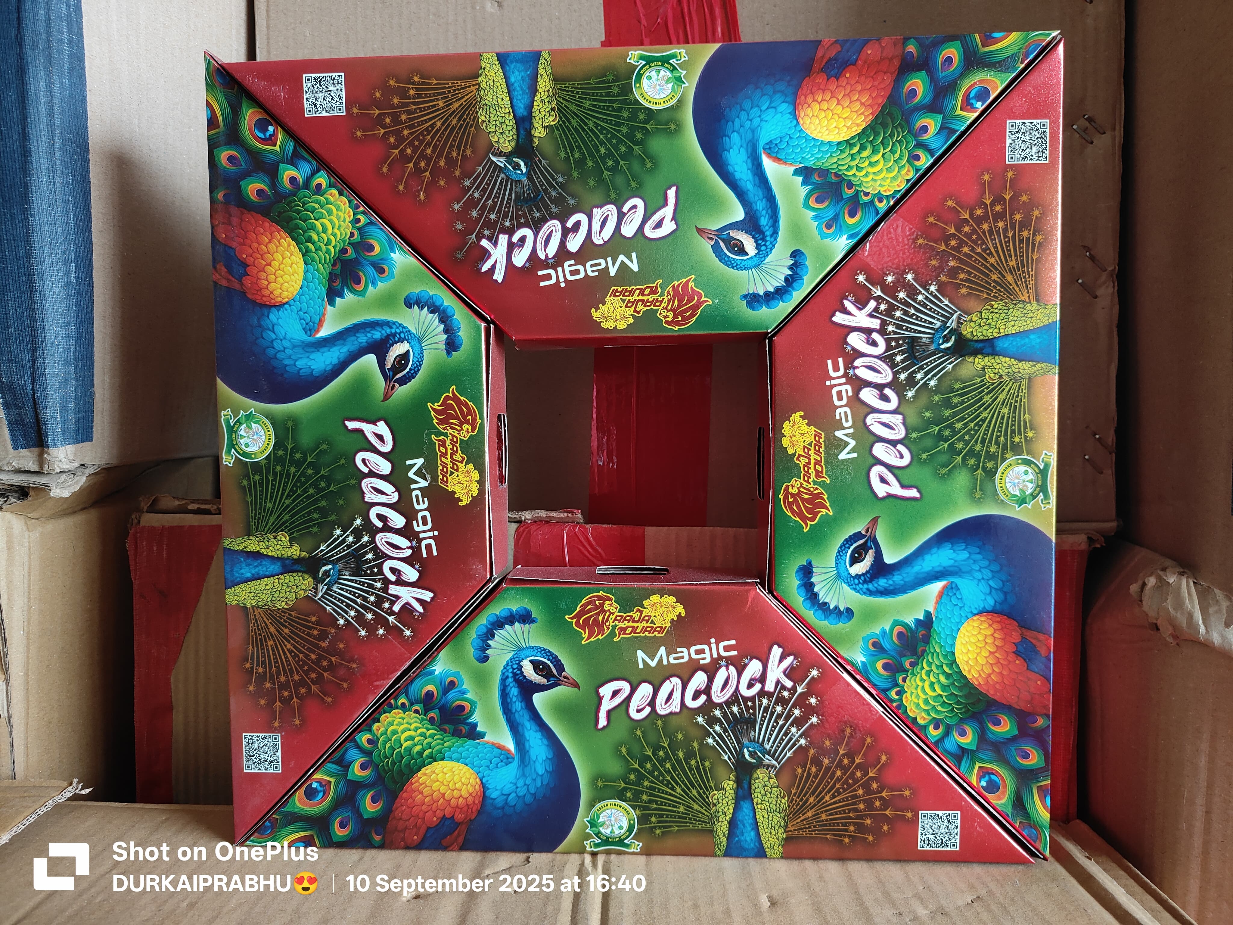3 way peacock