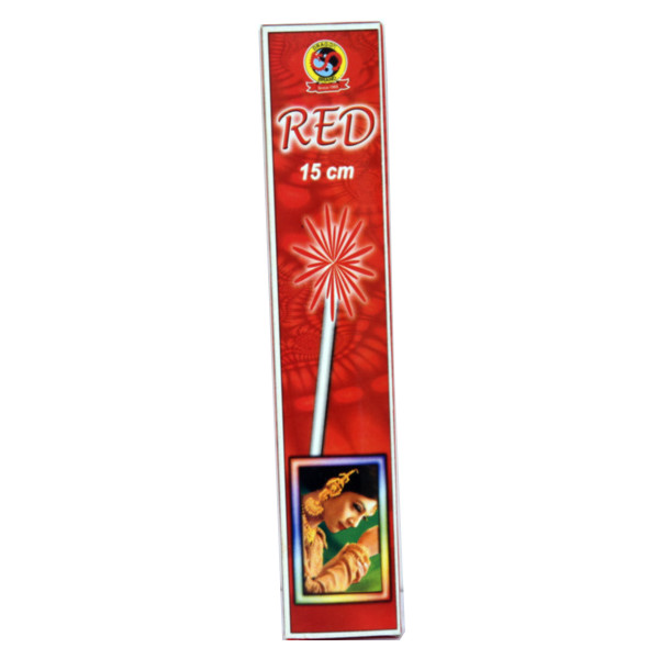 15 cm red